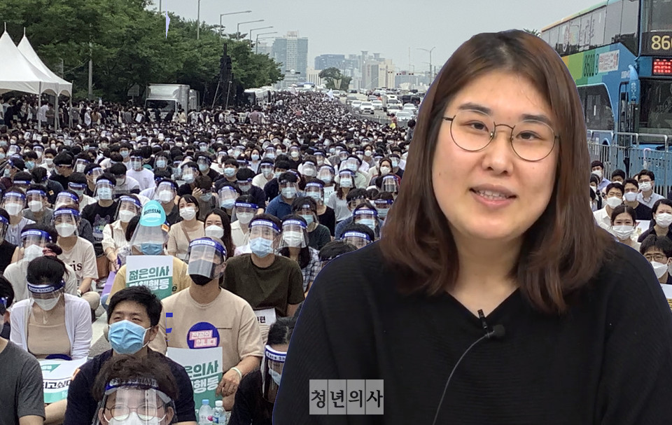 대한전공의협의회 박지현 비상대책위원장(회장)은 30일 긴급 회의 결과 파업을 지속하기로 했다고 밝혔다.