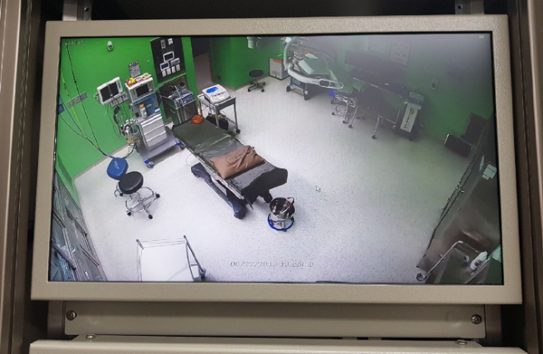 수술실 CCTV 촬영 화면(사진제공: 경기도)