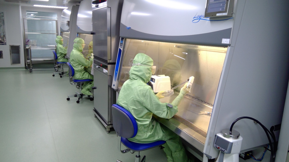 강스템바이오텍 GMP 센터.