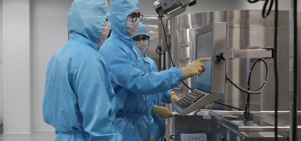 프레스티지바이오로직스 제1공장.