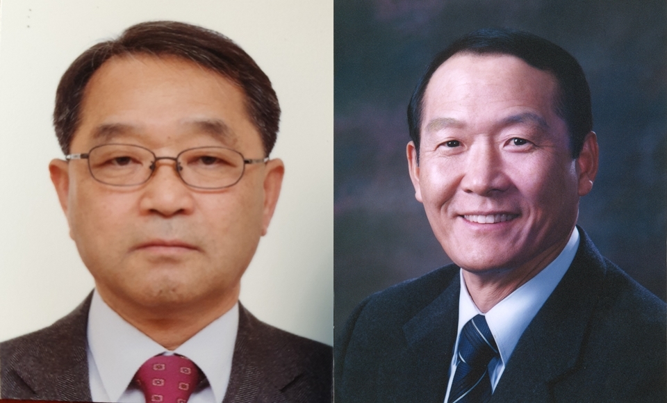 김문식 초대 질병관리본부장(왼쪽), 김민영 前서울시 보건환경연구원장