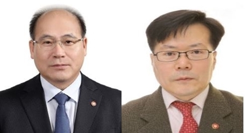 국민건강보험공단 현재룡 기획상임이사(왼쪽), 홍영삼