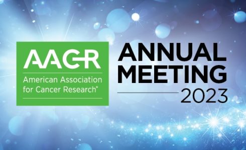 AACR 2023 이미지.