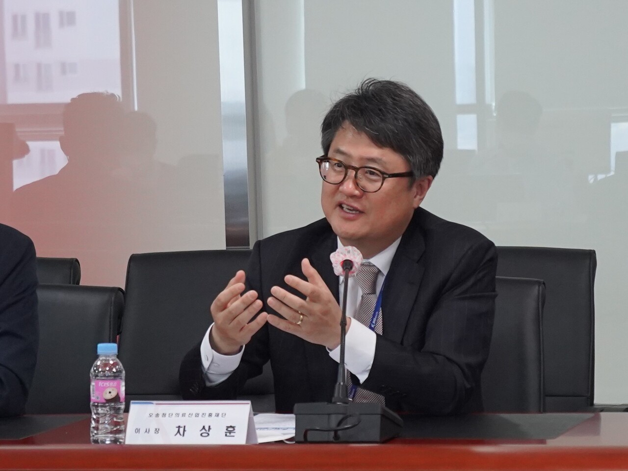 오송첨단의료산업진흥재단 차상훈 이사장.