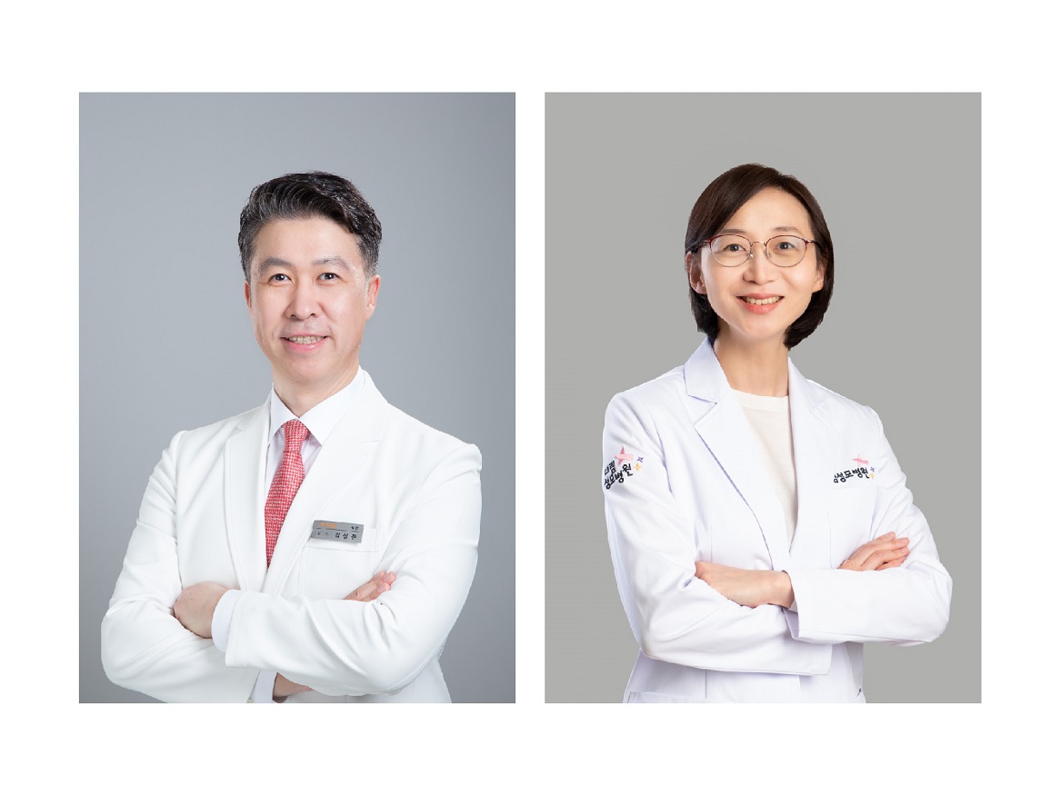 대림성모병원 김성원 이사장(왼쪽), 재활의학과 양은주 교수(오른쪽).