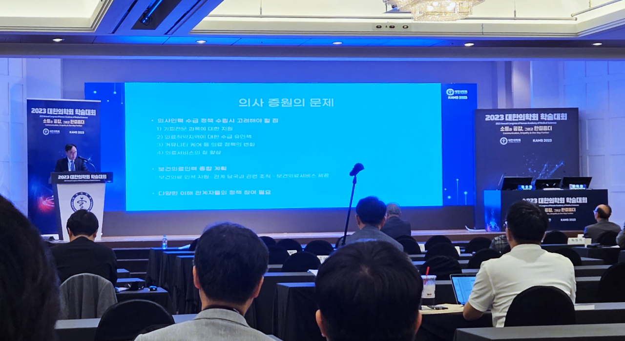 대한의학회 이진우 차기회장은 의료계가 원칙을 가지고 의사 인력 수급 정책 논의에 더 적극적으로 나서야 한다고 했다(ⓒ청년의사).