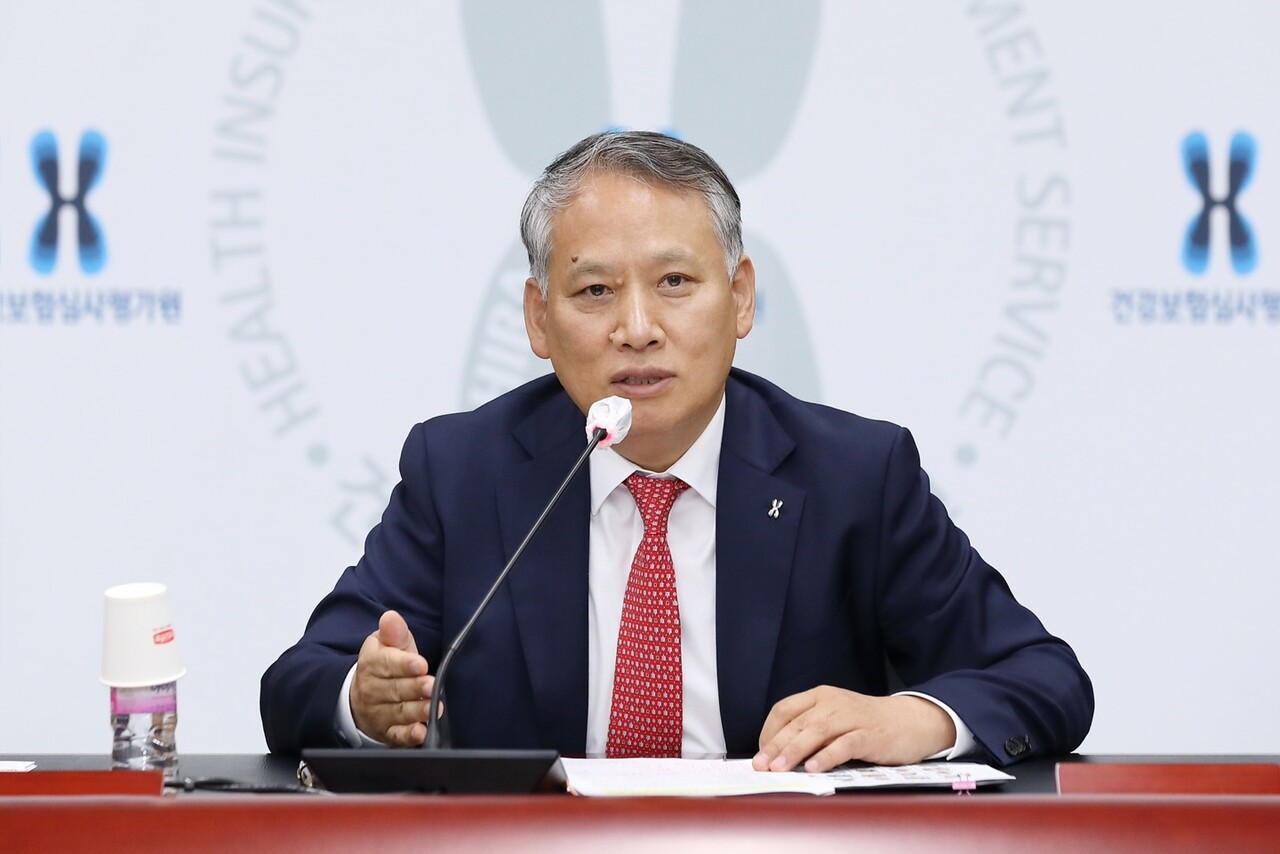 건강보험심사평가원 오수석 기획상임이사는 지난 20일 열린 전문기자협의회 간담회에서 “기획상임이사로, 심평원장의 조력자로 원장님의 철학과 경영방침에 발을 맞추겠다”고 밝혔다(이미지출처: 전문기자협의회).