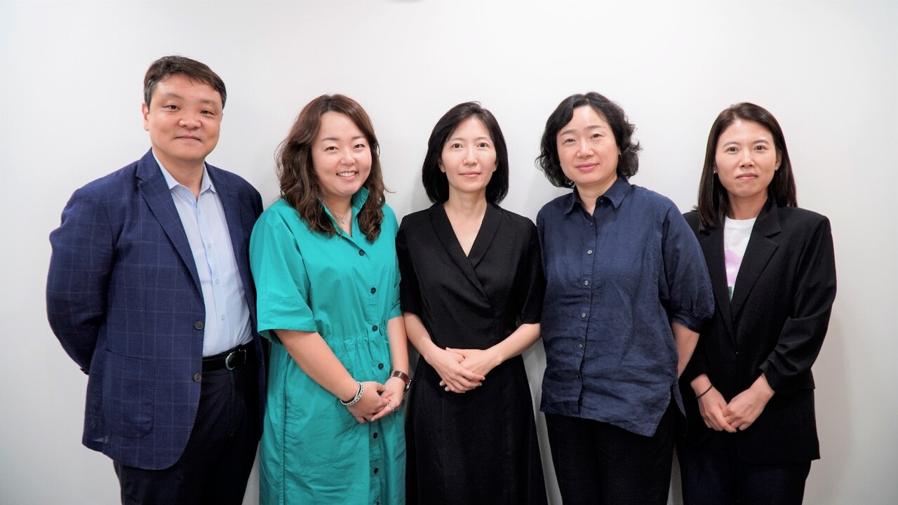 드림씨아이에스 MA&GS 부서 일동(왼쪽 첫 번째 강성식 MA&GS부서 총괄 전무이사).