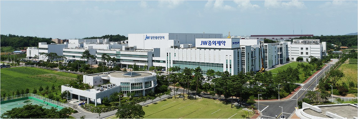 JW당진생산단지 전경(홈페이지 갈무리).