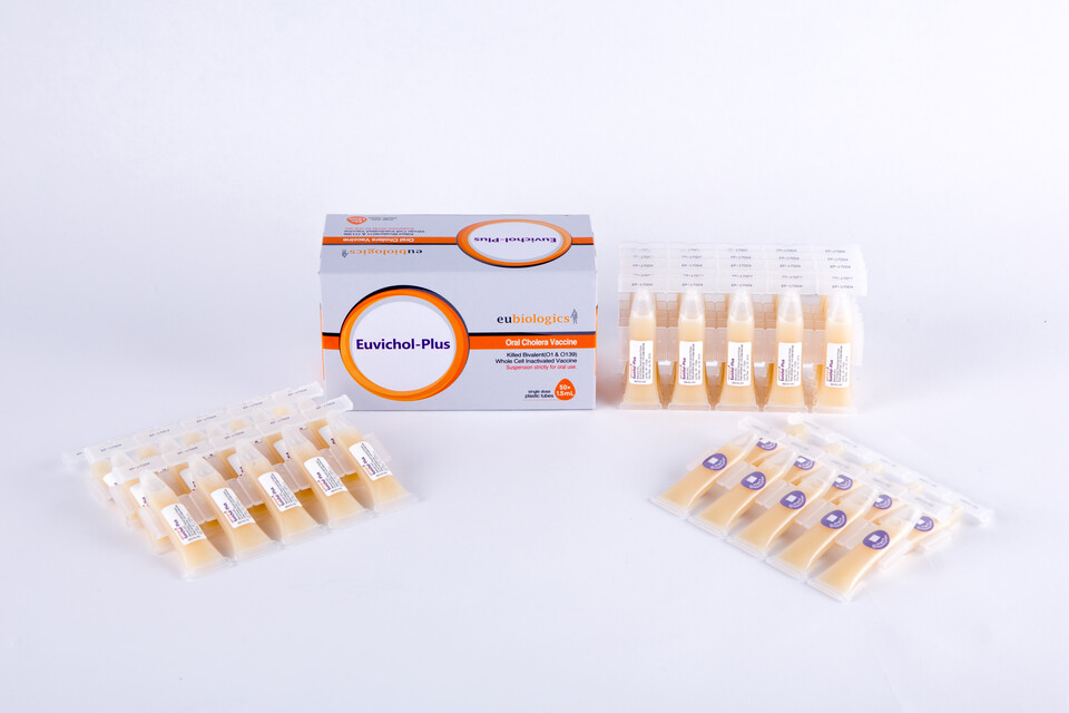 유바이오로직스 콜레라 백신 '유비콜 플러스' 제품이미지.