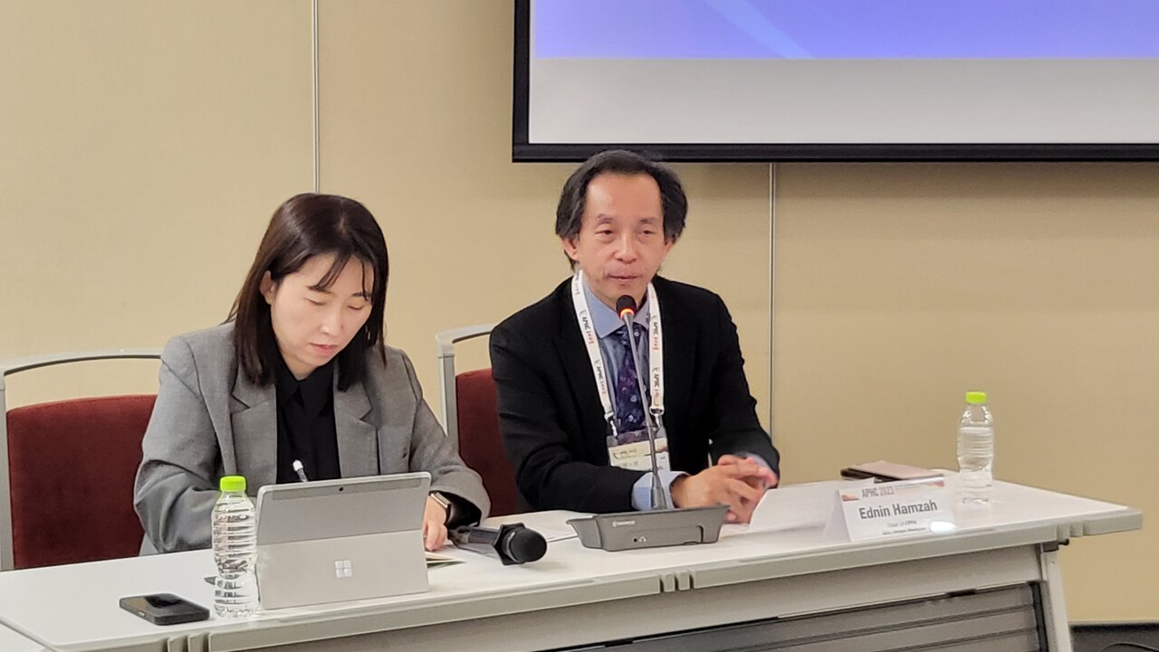 APHN 에드닌 함자(Ednin Hamzah) 회장은 의사조력자살에 반대하며 서구권과 달리 아시아권에서는 가족과의 관계성을 중시하는 만큼 의사조력자살 문화가 쉽게 확산되긴 어려울 것이라고 했다(ⓒ청년의사).