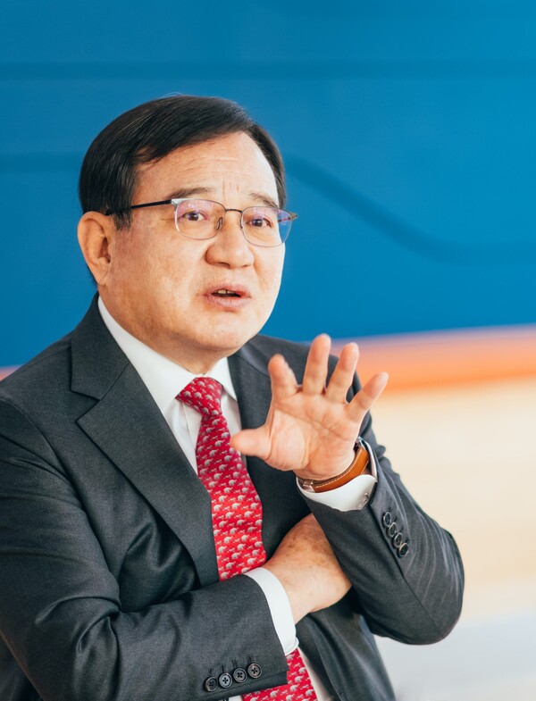 한독 김영진 회장.