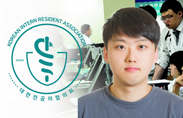 27기 대한전공의협의회장 선거에 단독 출마한 박단 후보가 11일 공약을 발표했다(ⓒ청년의사).