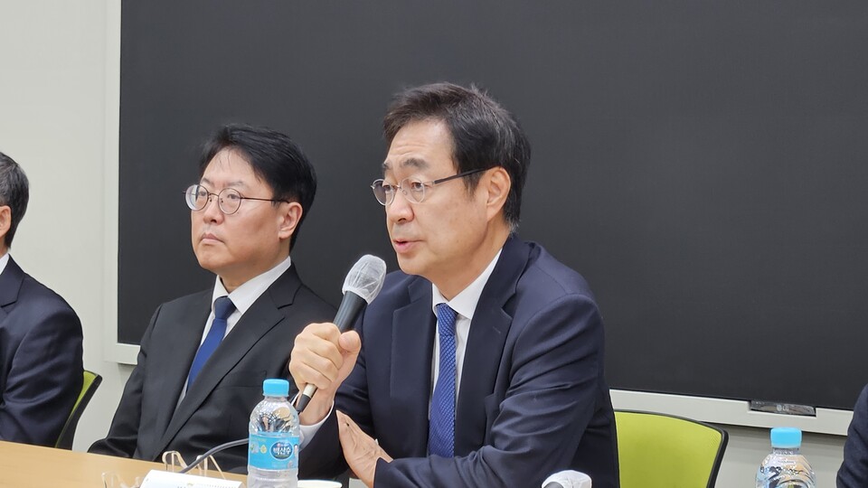 KAMC 신찬수 이사장은 동맹휴학을 결의한 의대생들이 불이익을 받지 않도록 가능한 모든 조치를 취하겠다고 했다(ⓒ청년의사).