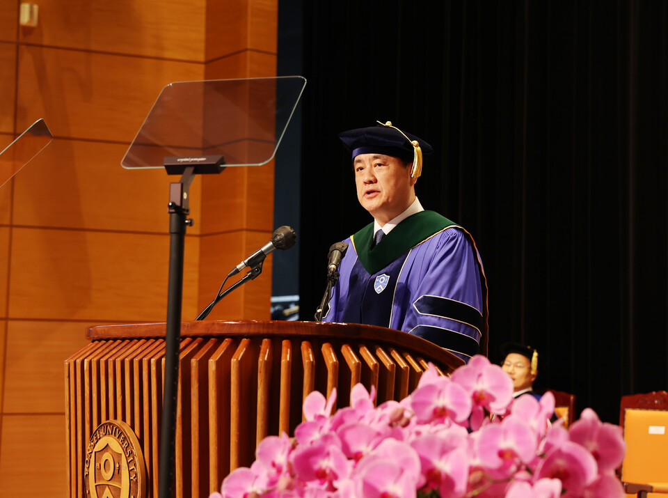금기창 연세의료원장이 '소통과 실천을 통한 혁신'을 모토로 4차 의료기관으로 선도해 나가겠다는 포부를 드러냈다(사진출처: 연세의료원).