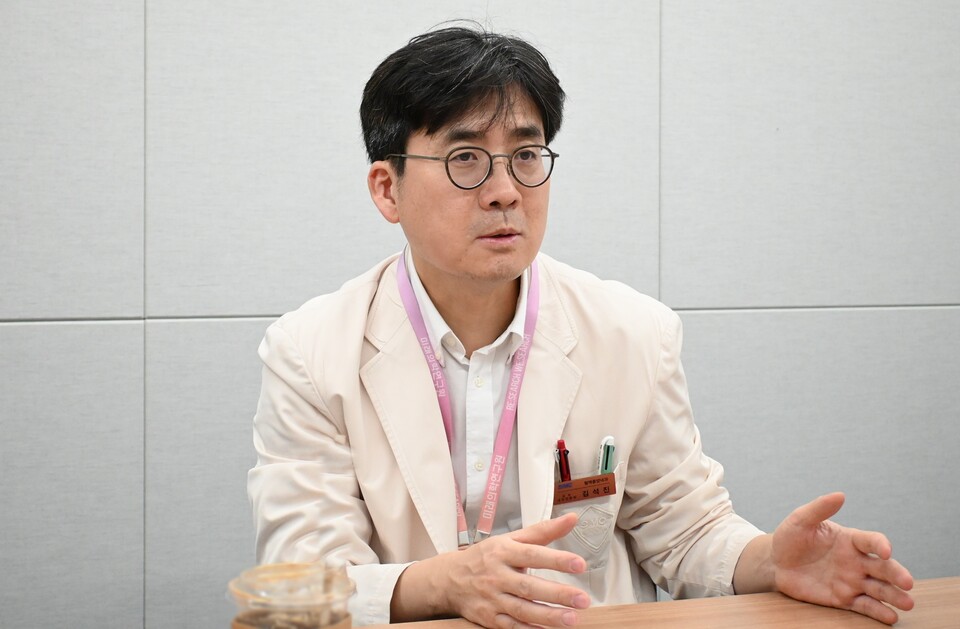 삼성서울병원 혈액종양내과 김석진 교수.