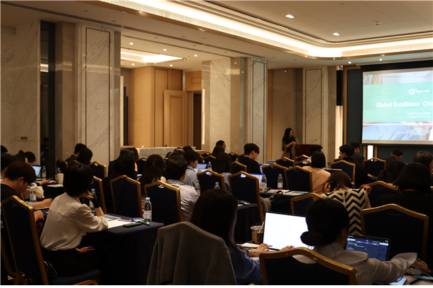 5월 16일부터 18일까지 중국 상하이 크라운 플라자에서 진행된 2024 한-중 임상시험 심포지엄 현장 모습.