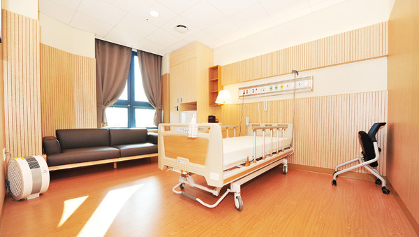국립암센터 호스피스완화의료병동에 마련된 임종실(사진제공: 국립암센터).