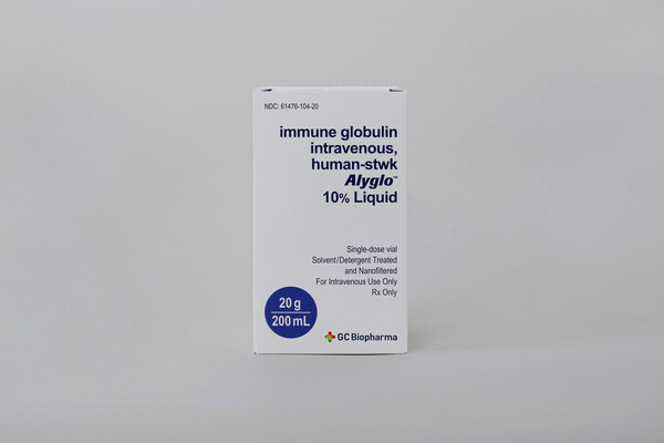 알리글로 제품 패키지 (IGIV 10%, 200ml) (사진제공: GC녹십자)