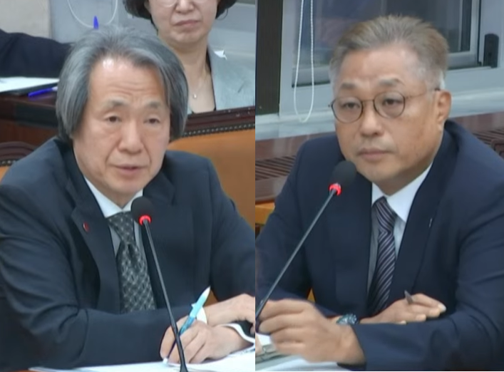 의대 정원 증원에 대해 의사 출신인 국민건강보험공단 이사장과 건강보험심사평가원장이 16일 열린 국회 보건복지위원회 전체회의에서 견해를 밝혔다((국회인터넷의사중계 화면 갈무리).