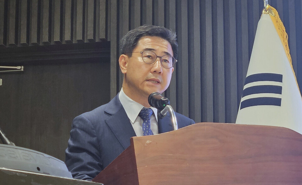 대한의학회 박형욱 부회장은 한국 의료가 '갈라파고스'를 벗어나야 한다고 강조했다(ⓒ청년의사).