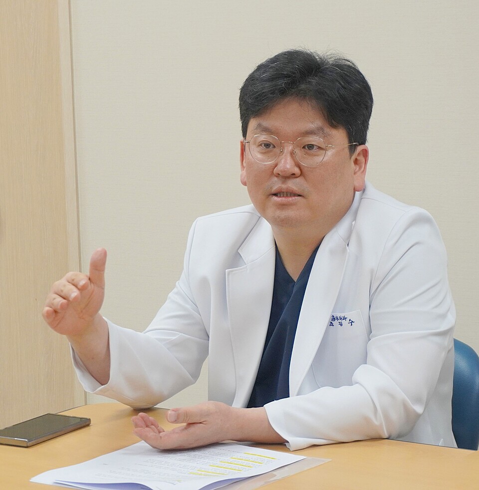 부산대병원 심장혈관흉부외과 조정수 교수.