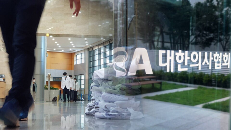 간호법 대응을 둘러싸고 대한의사협회에 대한 사직 전공의들의 불만이 커지고 있다(ⓒ청년의사).