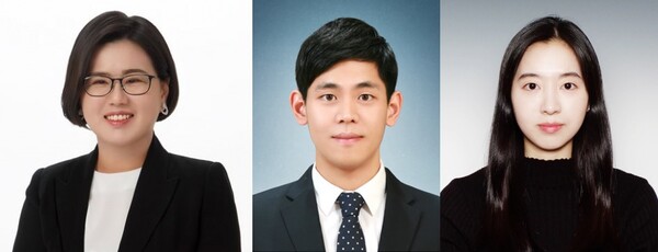 (왼쪽부터) 성균관대 약학과 신주영 교수, 배성호 박사, 고화연 박사과정.