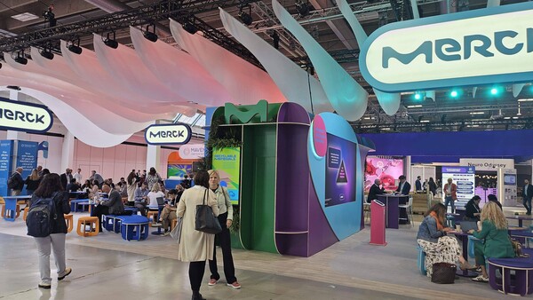 ECTRIMS 2024 머크 부스 모습(제공: 한국머크 바이오파마).