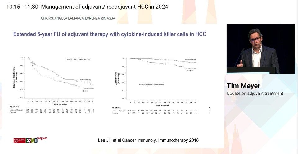 영국 UCL 암연구소(UCL Cancer Institute) 팀 메이어(Tim Meyer) 교수 발표 화면 갈무리.