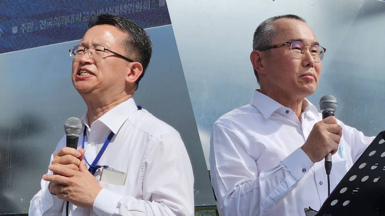 부산의대 오세옥 교수(사진 왼쪽)과 충북의대 채희복 교수는 의대 증원이 오히려 지역 의료 위기를 불러왔다고 했다(ⓒ청년의사).