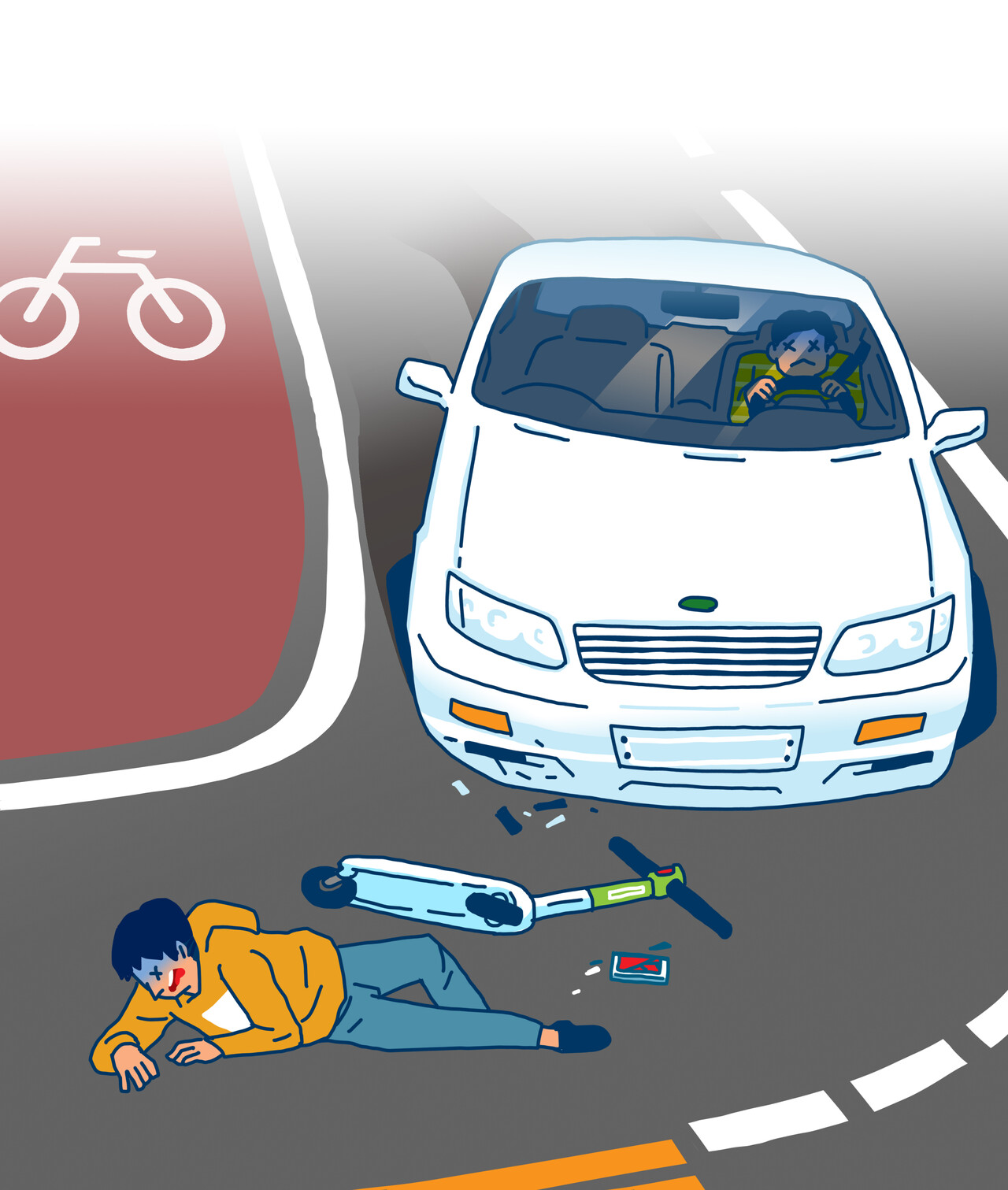 손상 예방을 위해 고령층은 '추락, 낙상', 젊은층은 전공 킥보드 등 '개인형 이동장치'를 주의해야 하는 것으로 나타났다(이미지출처: 게티이미지)