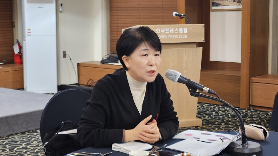 서울시간호사회 조윤수 회장은 간호법 제정 이후 하위법령을 만들어가는 데 간호계가 주도적으로 나서야 한다고 피력했다(ⓒ청년의사).