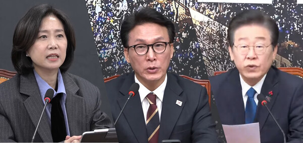 12일 ‘12·3 비상계엄’ 선포를 정당성으로 일관한 윤석열 대통령 대국민 담화에 여야가 거센 어조로 비판하며, 탄핵을 촉구했다.