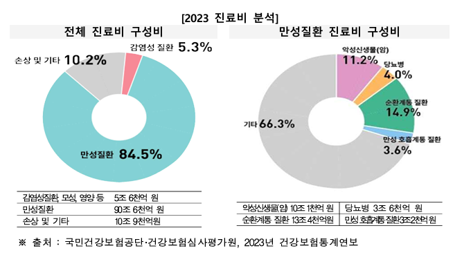 2024 만성질환 현황과 이슈(자료제공: 질병관리청)