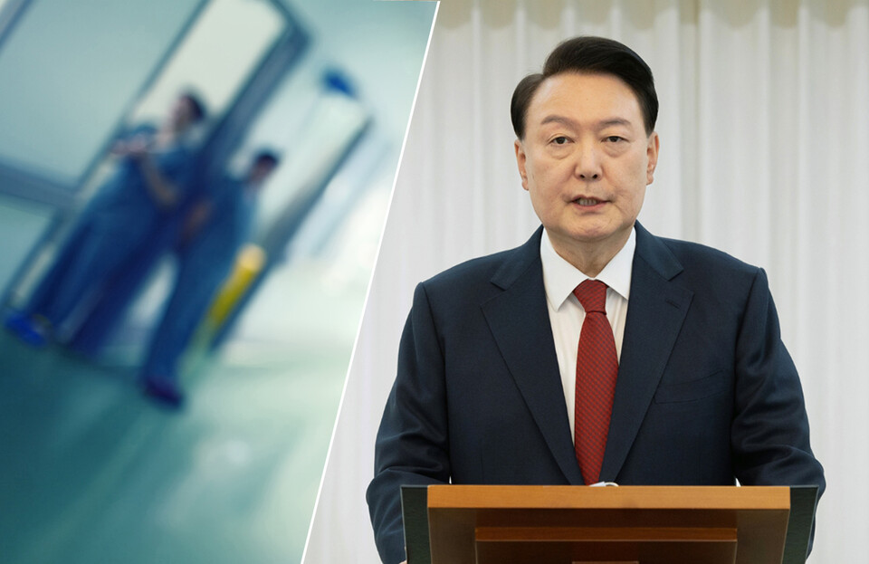 23일 열린 윤석열 대통령 탄핵심판 4차 변론기일에 증인으로 출석한 김용현 전 국방부 장관은 '전공의 등 현장을 이탈한 의료인이 48시간 내 복귀하지 않으면 처단하겠다'는 계엄 포고령을 직접 작성했다고 밝혔다(ⓒ청년의사).