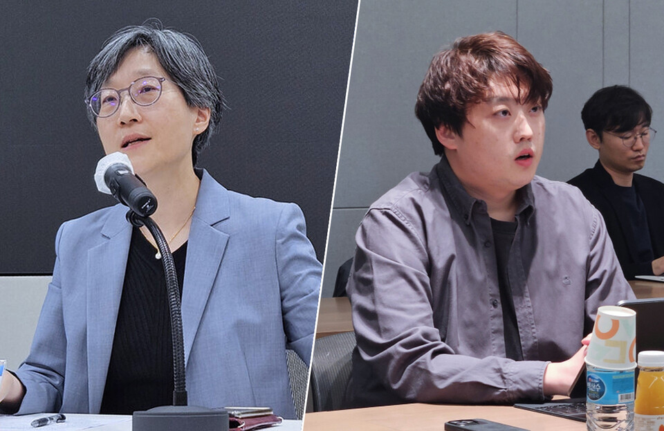 서울의대 강희경 교수(왼쪽) 등 4명이 별도 입장문을 내고 돌아오지 않는 의대생과 전공의들을 비판하자 대한전공의협의회 박단 비상대책위원장은 "모순투성이"라고 반격하는 등 의료계 내 논란이 일고 있다(ⓒ청년의사).