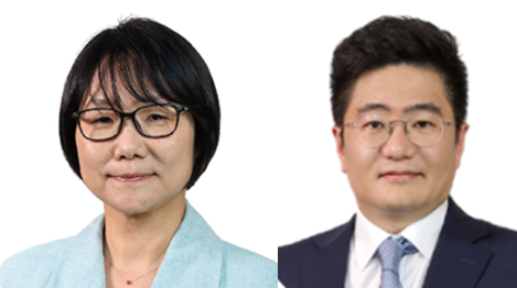 국립암센터 호흡기내과 황보빈 교수(왼쪽)와 정현성 교수