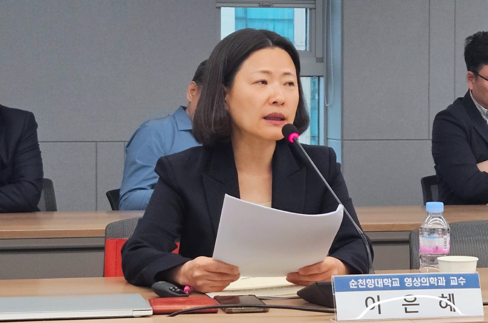 순천향대부천병원 이은혜 교수는 공공의대가 기존 의대를 차별하며 효과도 없을 것이라고 했다(ⓒ청년의사).