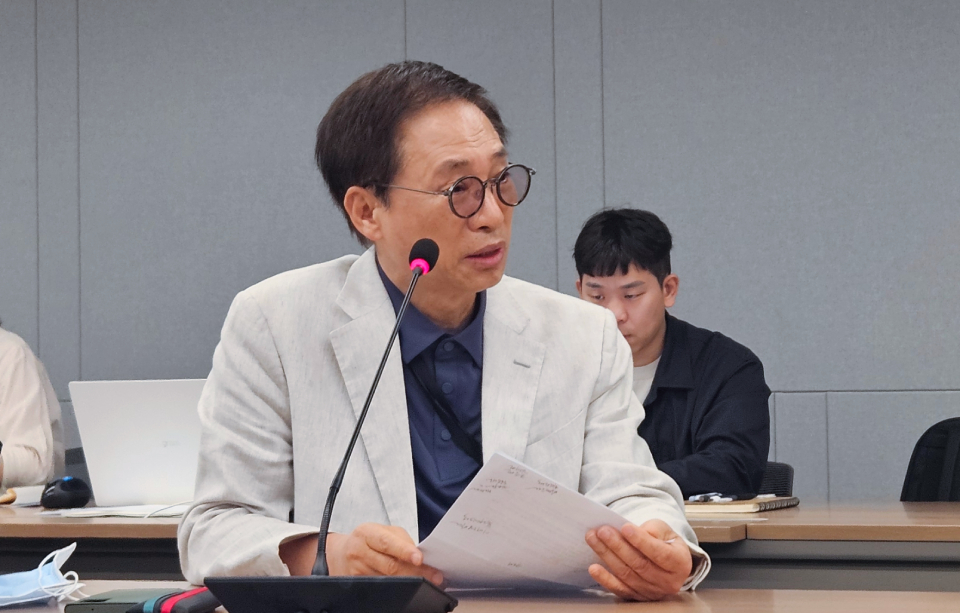 조백환 진안군의료원장은 수련 제도 개선으로 지역의료 인력을 양성하자고 했다(ⓒ청년의사).