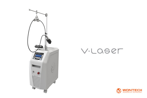 원텍 레이저 장비 ‘브이 레이저(V-Laser)’(사진제공: 원텍).