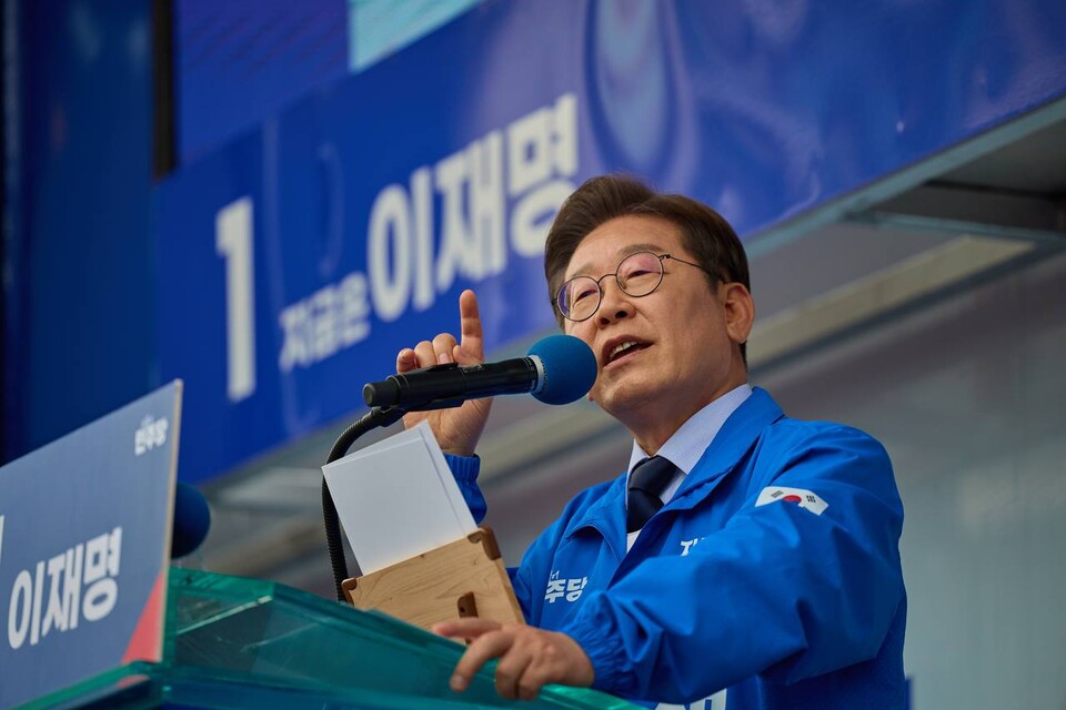 한국정책학회가 이재명 후보 공공의대 신설 공약이 사회적 갈등을 더할 수 있다는 평가를 내놨다(사진 출처: 이재명 후보 선대위 공식 홈페이지).