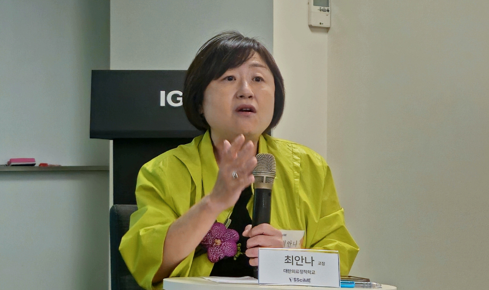 대한의사협회 임원을 지낸 최안나 대한의료정책학교장은 의료계가 의료 사태에 더 능동적인 태도를 취할 때라고 했다(ⓒ청년의사).