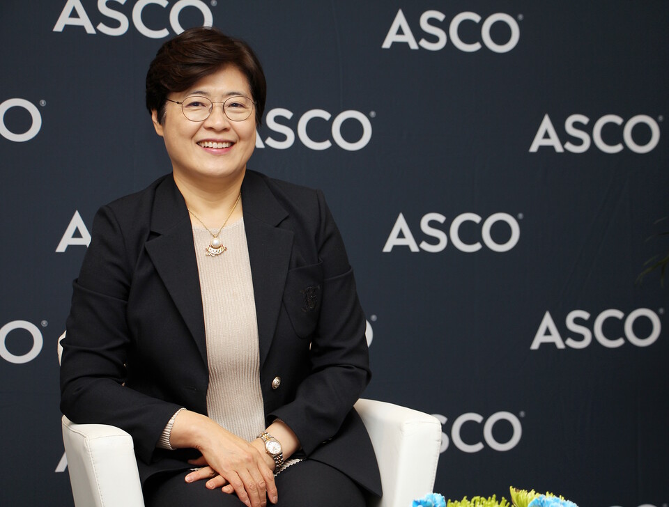 대한암학회 라선영 이사장(연세암병원 종양내과 교수)