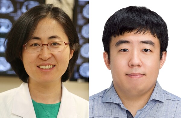 서울아산병원 중환자·외상외과 홍석경 교수(왼쪽)와 이건희 전문의(사진 제공 : 서울아산병원).