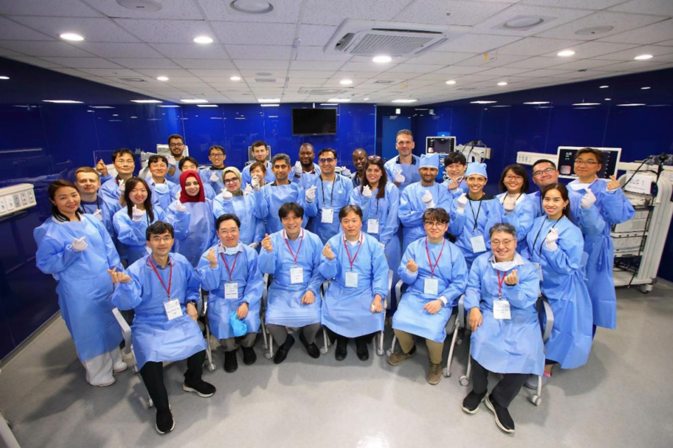 IYEA 프로그램에 전 세계 23개국 72명의 젊은 의사들이 참여했다(사진제공: 대한소화기내시경학회). 