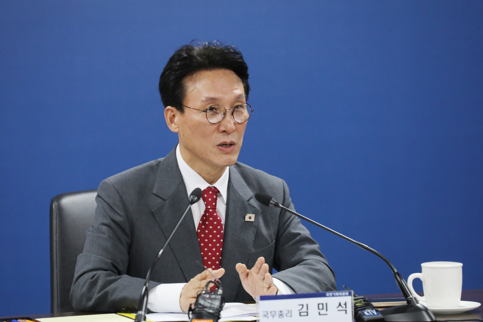 이재명 대통령은 전공의와 의대생 복귀문제를 김민석 신임 국무총리(사진)가 직접 나서 해결하라고 지시했다(사진 출처 : 국무조정실 국무총리비서실).