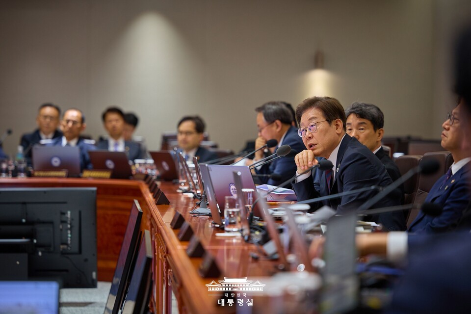 의대생들이 복귀를 결정하자 전국광역시도의사회장협의회는 환영하며 이재명 정부가 사태 해결 의지를 보여줘 "감사하다"고 했다(사진 출처 : 대통령실).