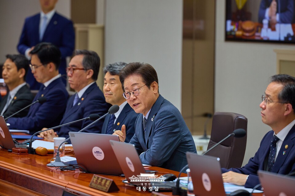 이재명 정부가 추진하는 핵심 보건의료 국정과제에 '지속가능한 보건의료체계 구축·의료전달체계 개편·국민이 만드는 의료개혁 등이 담겼다(사진출처: 대통령실).