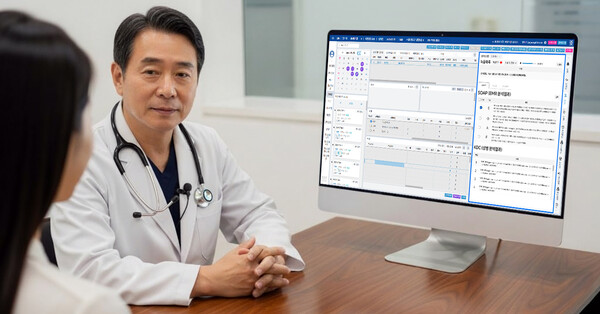 비트컴퓨터가 의원용 클라우드 기반 EMR 비트플러스(BIT-PLUS)에 ‘AI 보이스 EMR(전자의무기록)’을 출시했다(사진제공: 비트컴퓨터).